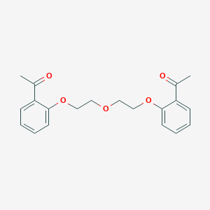 1-(2-{2-[2-(2-Acetylphenoxy)ethoxy]ethoxy}phenyl)ethanone