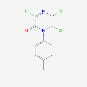 3,5,6-Trichloro-1-(4-methylphenyl)pyrazin-2-one