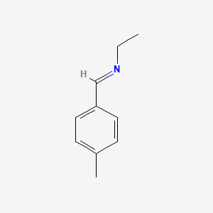 molecular formula C10H13N B2901943 (E)-Ethyl[(4-methylphenyl)methylidene]amine CAS No. 17972-06-4