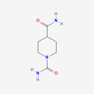 molecular formula C7H13N3O2 B2901976 Piperidine-1,4-dicarboxamide CAS No. 865076-05-7