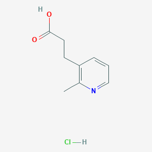 3-(2-Methylpyridin-3-yl)propanoic acid hcl