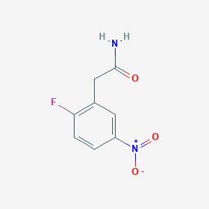 2-{2-Fluoro-5-nitrophenyl}acetamide