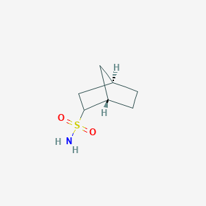 molecular formula C7H13NO2S B2902225 (1S,4R)-bicyclo[2.2.1]heptane-2-sulfonamide CAS No. 1864012-28-1