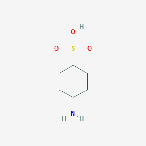 molecular formula C6H13NO3S B2902266 4-Aminocyclohexane-1-sulfonic acid CAS No. 146764-47-8