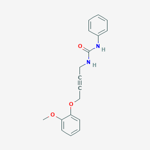 1-(4-(2-Methoxyphenoxy)but-2-yn-1-yl)-3-phenylurea