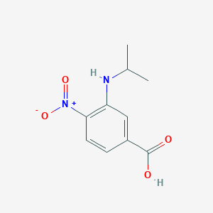 molecular formula C10H12N2O4 B2902301 3-(Isopropylamino)-4-nitrobenzoic acid CAS No. 761388-52-7