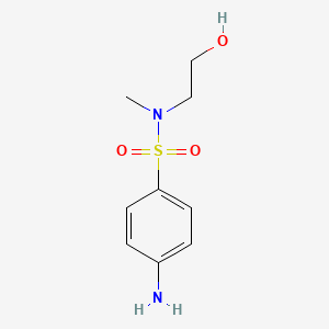 4-amino-N-(2-hydroxyethyl)-N-methylbenzenesulfonamide