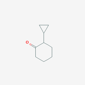 molecular formula C9H14O B2902437 2-Cyclopropylcyclohexan-1-one CAS No. 24892-74-8