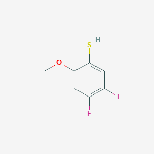 4,5-Difluoro-2-methoxy-benzenethiol