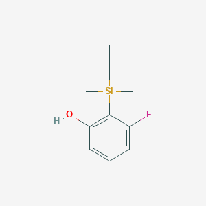 2-(tert-Butyldimethylsilyl)-3-fluorophenol