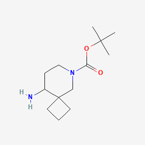 Tert-butyl 9-amino-6-azaspiro[3.5]nonane-6-carboxylate