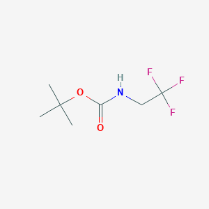 molecular formula C7H12F3NO2 B2902614 Tert-butyl (2,2,2-trifluoroethyl)carbamate CAS No. 470703-82-3