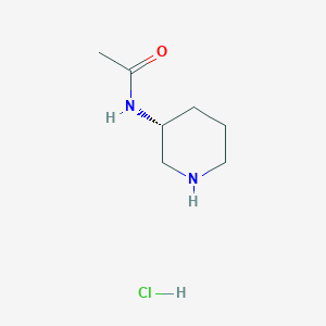 molecular formula C7H15ClN2O B2902628 (R)-N-(Piperidin-3-yl)acetamide hydrochloride CAS No. 1286208-12-5