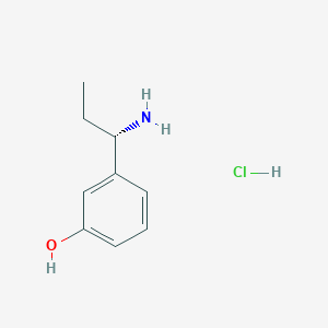 (S)-3-(1-Aminopropyl)phenol hydrochloride