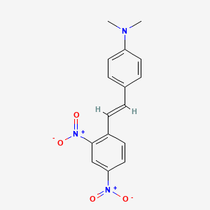 B2902876 4-(Dimethylamino)-2',4'-dinitrostilbene CAS No. 57711-75-8