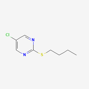 molecular formula C8H11ClN2S B2902927 2-(Butylsulfanyl)-5-chloropyrimidine CAS No. 124595-97-7