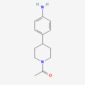 1-[4-(4-Aminophenyl)piperidin-1-yl]ethanone