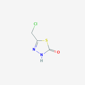 5-(Chloromethyl)-2,3-dihydro-1,3,4-thiadiazol-2-one