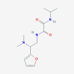 N1-(2-(dimethylamino)-2-(furan-2-yl)ethyl)-N2-isopropyloxalamide