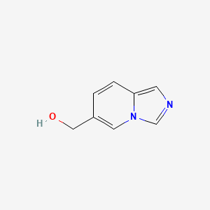 molecular formula C8H8N2O B2903035 Imidazo[1,5-a]pyridin-6-yl-methanol CAS No. 1225209-79-9
