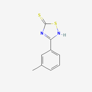 3-(m-Tolyl)-1,2,4-thiadiazole-5-thiol