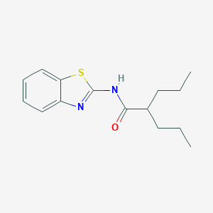 N-(1,3-benzothiazol-2-yl)-2-propylpentanamide