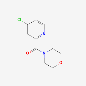 molecular formula C10H11ClN2O2 B2903065 4-(4-Chloropyridine-2-carbonyl)morpholine CAS No. 1094306-26-9