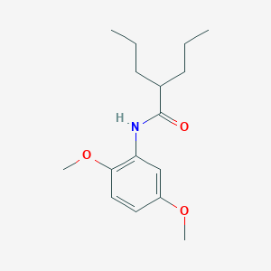 N-(2,5-dimethoxyphenyl)-2-propylpentanamide