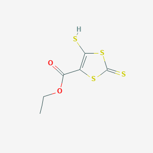 Ethyl 5-sulfanyl-2-thioxo-1,3-dithiole-4-carboxylate