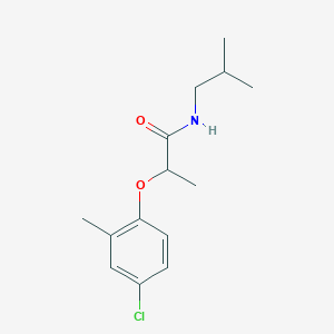 2-(4-chloro-2-methylphenoxy)-N-isobutylpropanamide