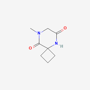 8-Methyl-5,8-diazaspiro[3.5]nonane-6,9-dione