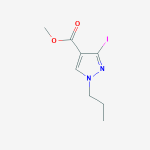 Methyl 3-iodo-1-propylpyrazole-4-carboxylate
