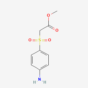 Methyl 2-(4-aminophenyl)sulfonylacetate