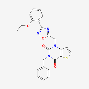 3-[4-methoxy-3-(pyrrolidin-1-ylsulfonyl)phenyl]-2-methyl-6,7-dihydro-4H-pyrazolo[1,5-a][1,3]diazepine-5,8-dione