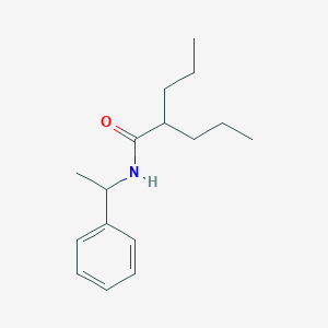 N-(1-phenylethyl)-2-propylpentanamide