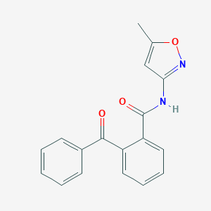 2-benzoyl-N-(5-methyl-3-isoxazolyl)benzamide