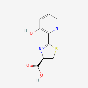 molecular formula C9H8N2O3S B2903311 (R)-去甲基去铁硫青霉素 CAS No. 81744-98-1
