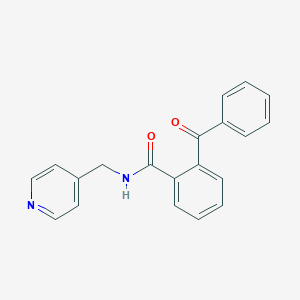 molecular formula C20H16N2O2 B290333 2-benzoyl-N-(4-pyridinylmethyl)benzamide 