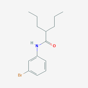 molecular formula C14H20BrNO B290335 N-(3-bromophenyl)-2-propylpentanamide 