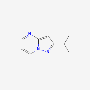 molecular formula C9H11N3 B2903357 2-Isopropylpyrazolo[1,5-a]pyrimidine CAS No. 2138410-95-2