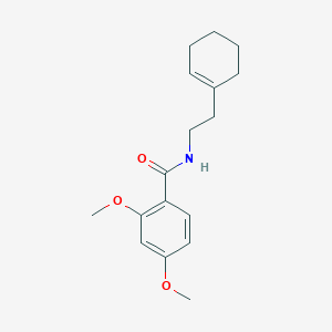 N-[2-(1-cyclohexen-1-yl)ethyl]-2,4-dimethoxybenzamide