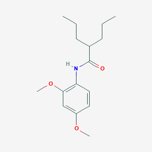 N-(2,4-dimethoxyphenyl)-2-propylpentanamide