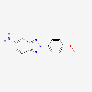 2-(4-ethoxyphenyl)-2H-1,2,3-benzotriazol-5-amine