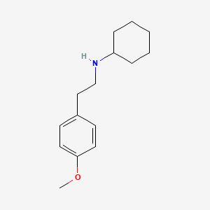 N-[2-(4-methoxyphenyl)ethyl]cyclohexanamine