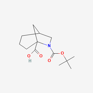 6-[(Tert-butoxy)carbonyl]-6-azabicyclo[3.2.1]octane-5-carboxylic acid
