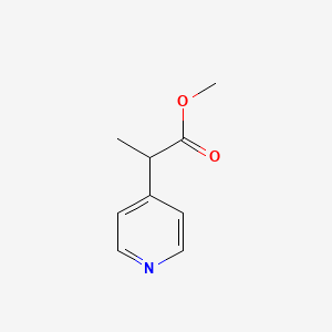 Methyl 2-(pyridin-4-yl)propanoate