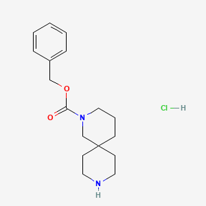 Benzyl 2,9-diazaspiro[5.5]undecane-2-carboxylate hydrochloride