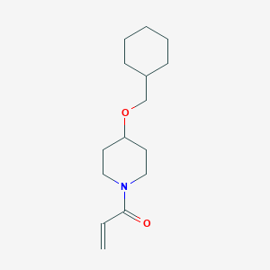 1-[4-(Cyclohexylmethoxy)piperidin-1-yl]prop-2-en-1-one