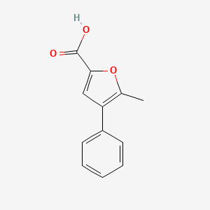 5-Methyl-4-phenylfuran-2-carboxylic acid