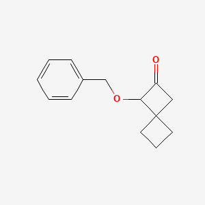 3-Phenylmethoxyspiro[3.3]heptan-2-one